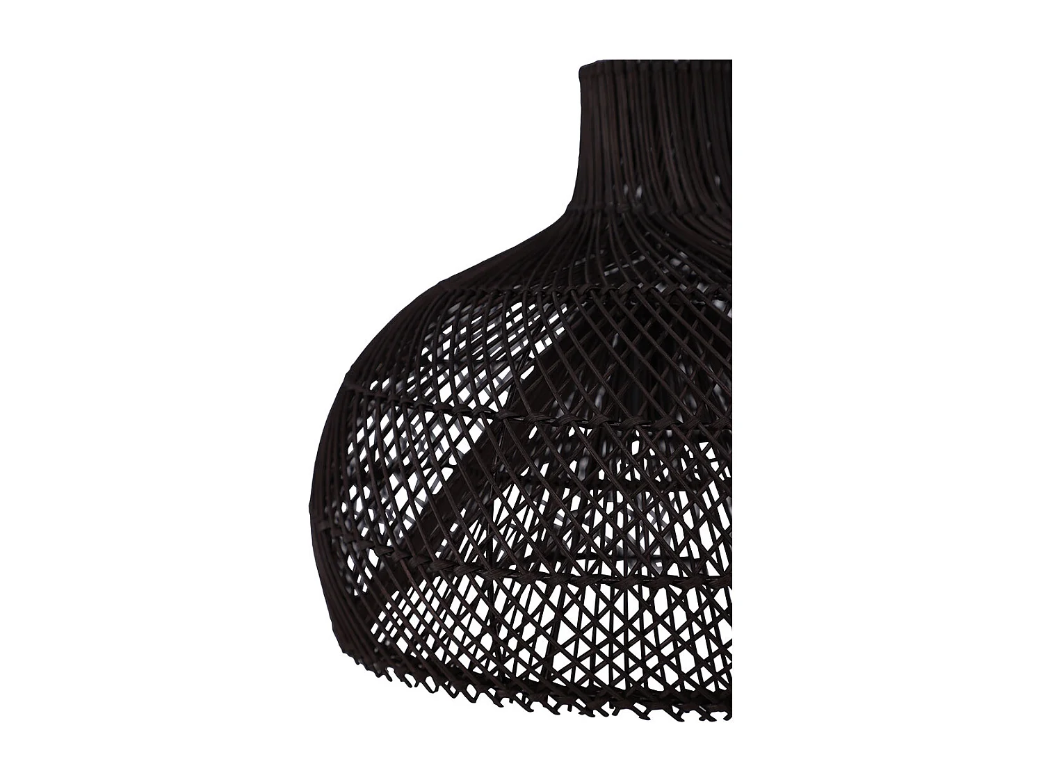 Laroche Beleuchtung Pendelleuchte 45x45x35cm schwarz.