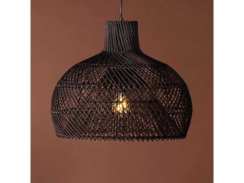 Laroche Beleuchtung Pendelleuchte 45x45x35cm schwarz.