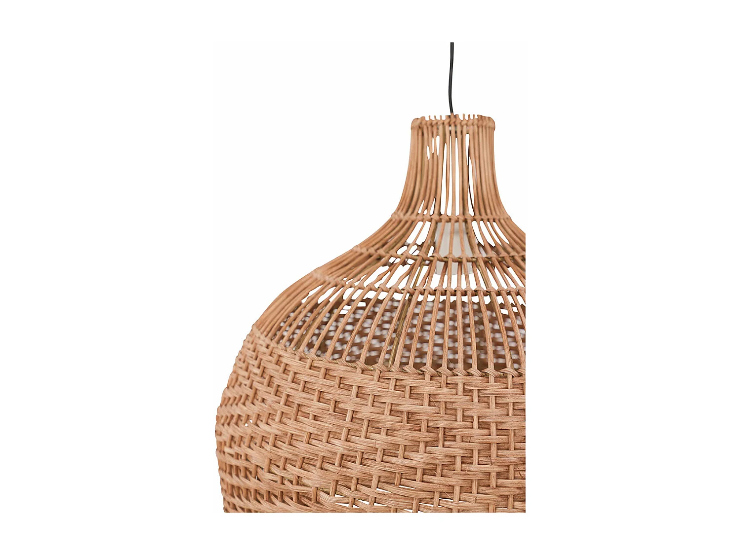 Bastia verlichting hanglamp 50x50x50cm naturel.