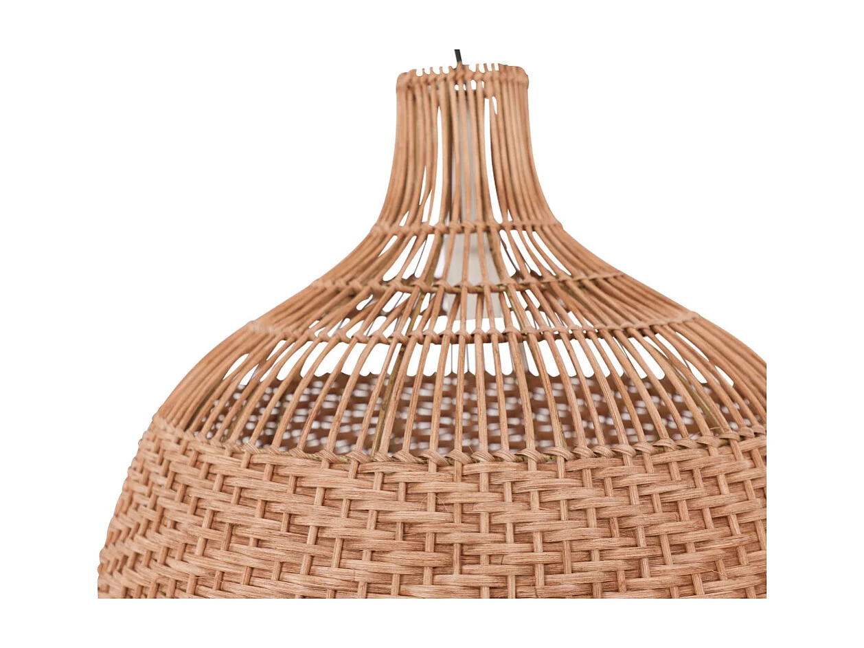 Lampe Suspension en Rotin "Bastia" 50 cm Naturel