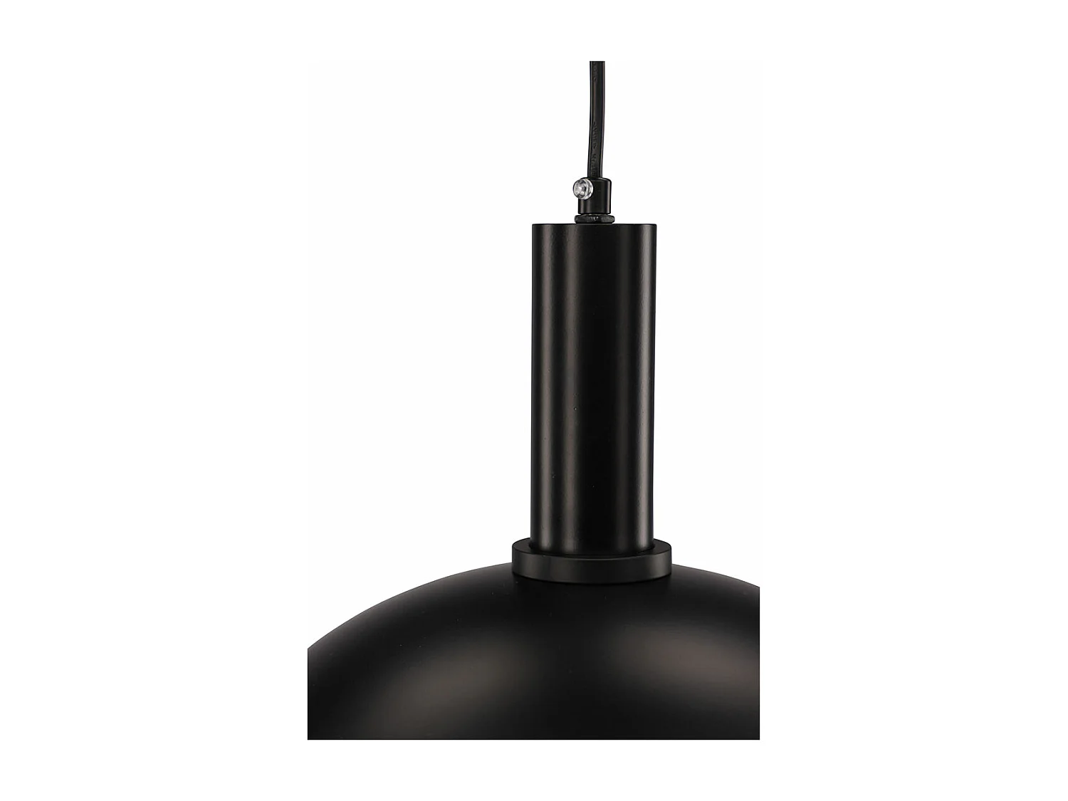 Lampada a sospensione Narbonne 35x35x27,5 cm nera.