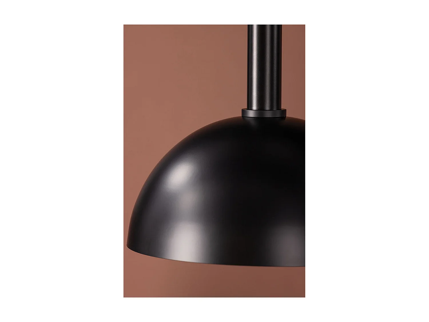 Lampada a sospensione Narbonne 35x35x27,5 cm nera.