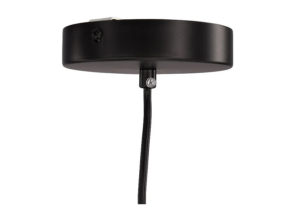 Narbonne verlichting hanglamp 35x35x27,5cm zwart.