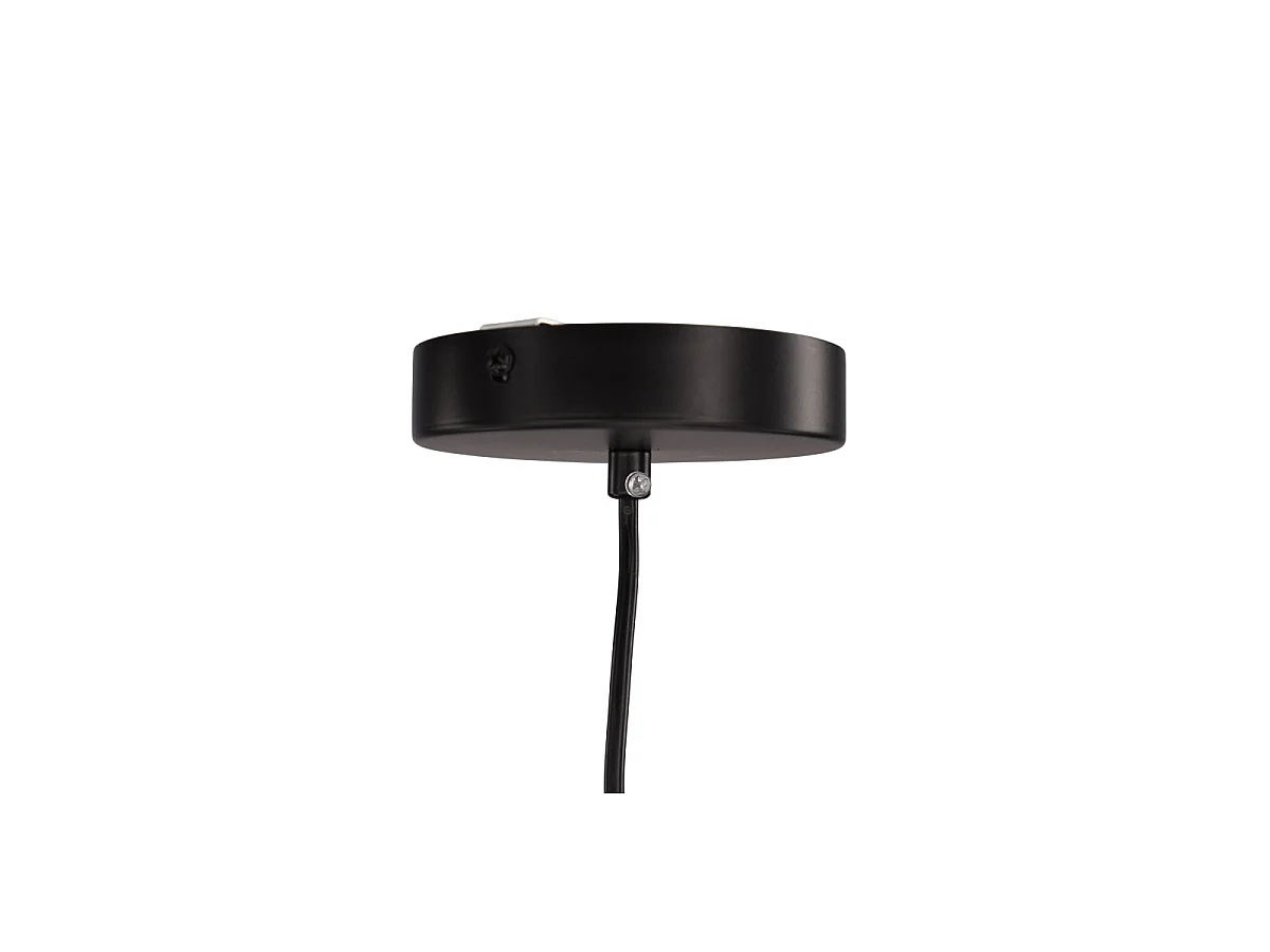 Narbonne verlichting hanglamp 35x35x27,5cm zwart.