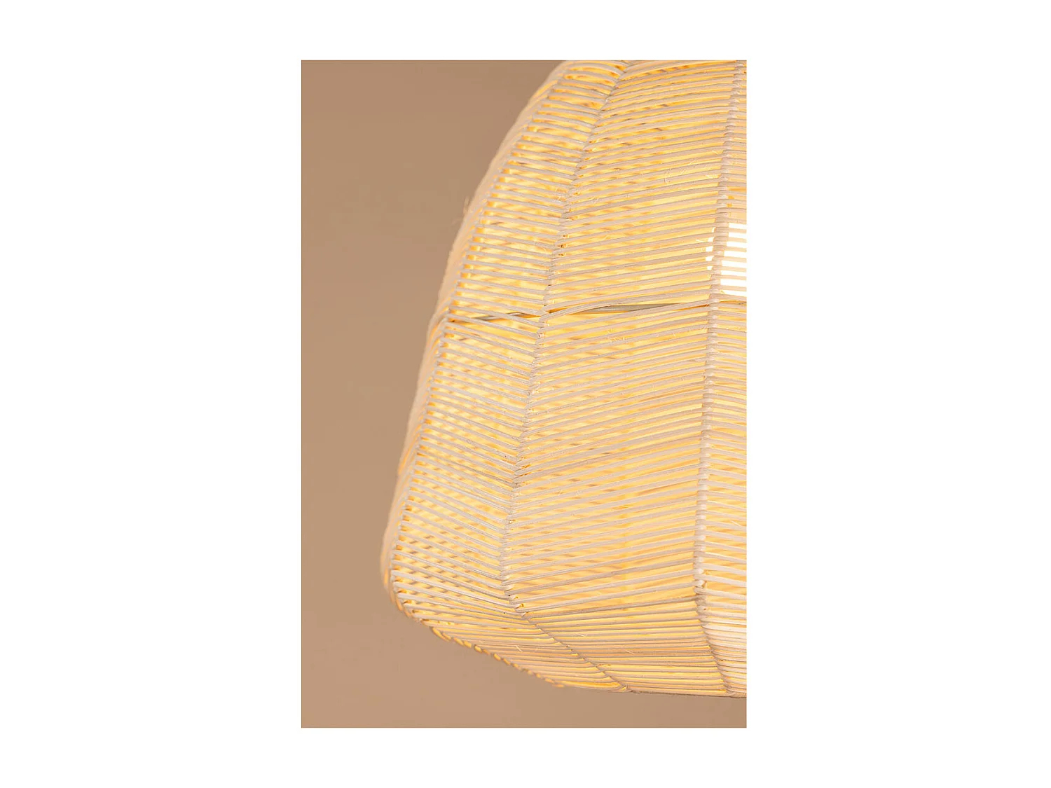 Tours verlichting hanglamp 40x40x40cm naturel.