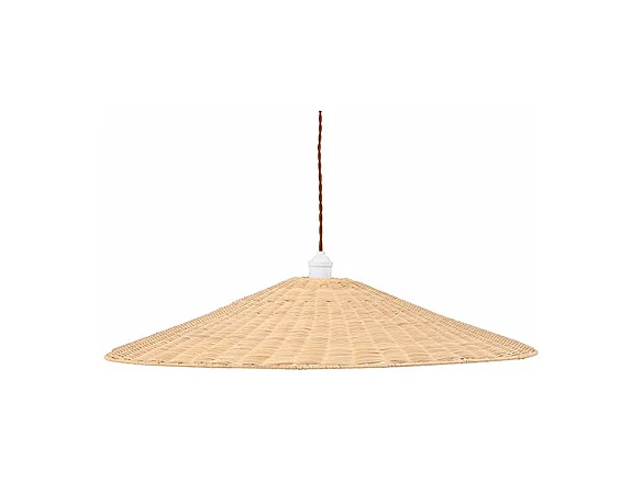 Herrestad verlichting hanglamp 80x80x16cm naturel.