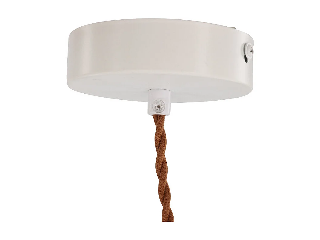 Lampe Suspension en Rotin "Herrestad" 80cm Naturel