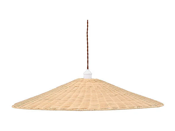 Herrestad Beleuchtung Pendelleuchte 80x80x16cm natur.