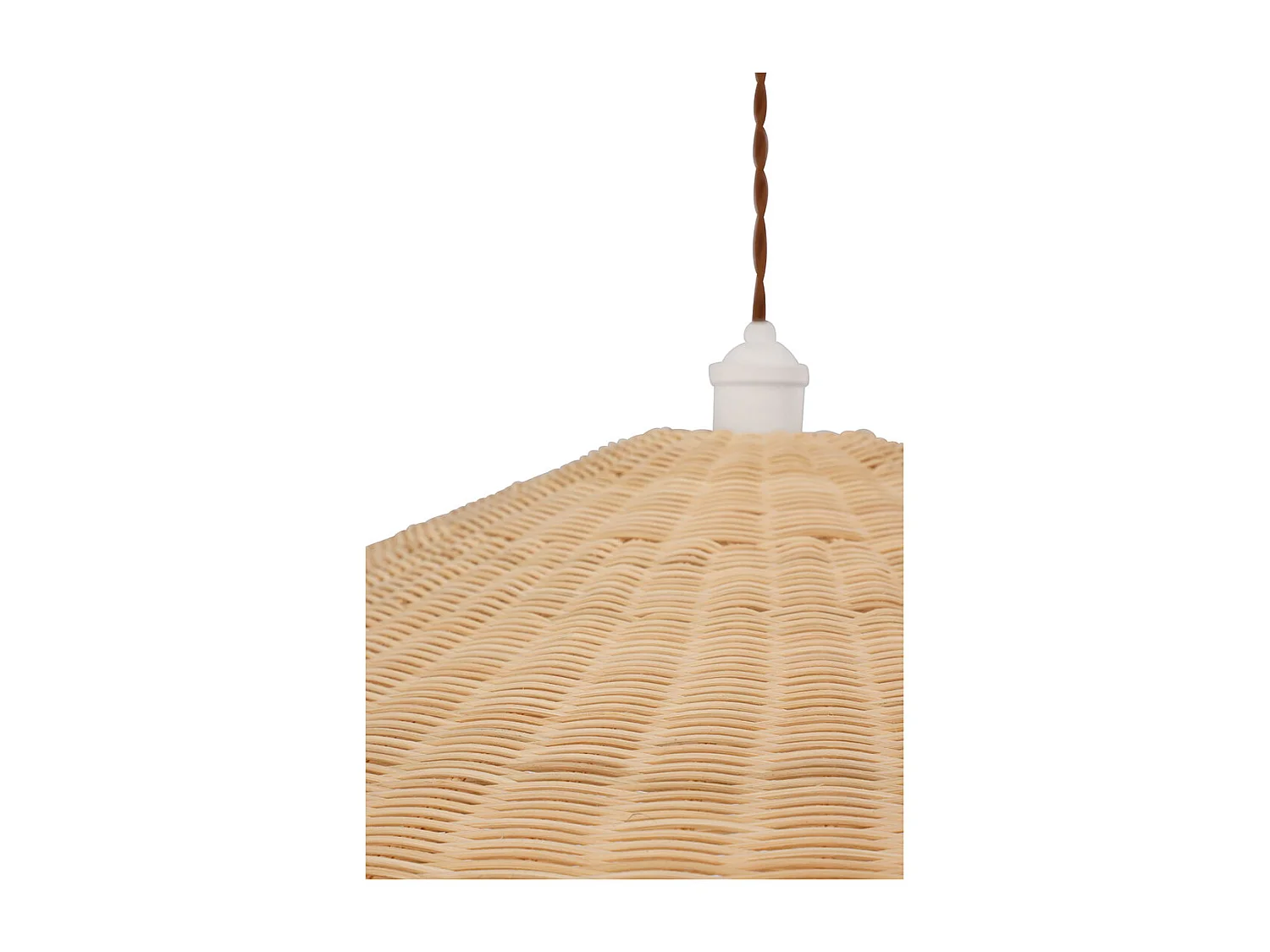 Herrestad Beleuchtung Pendelleuchte 80x80x16cm natur.