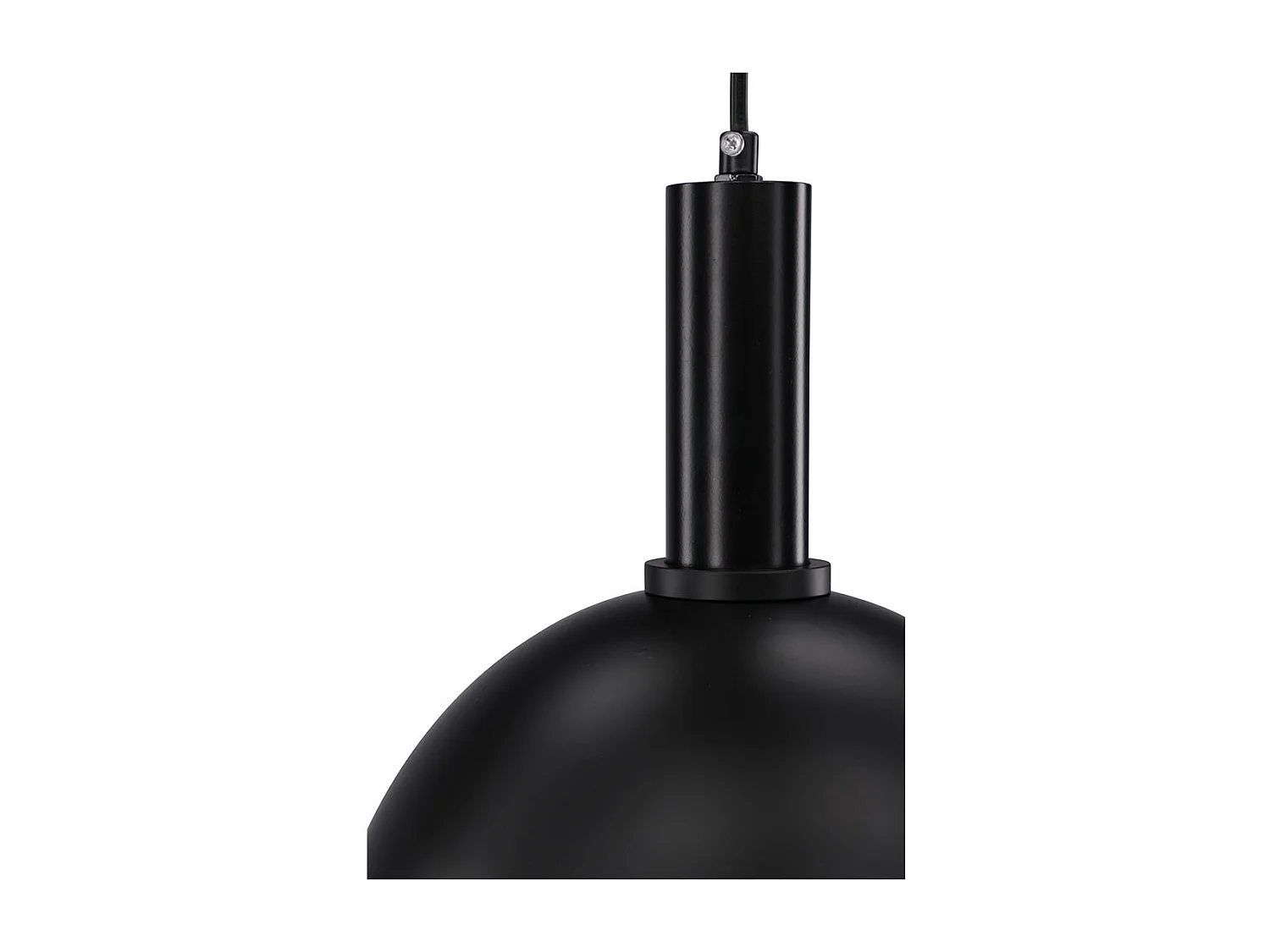 Lampada a sospensione Narbonne 25x25x22,5 cm nera.