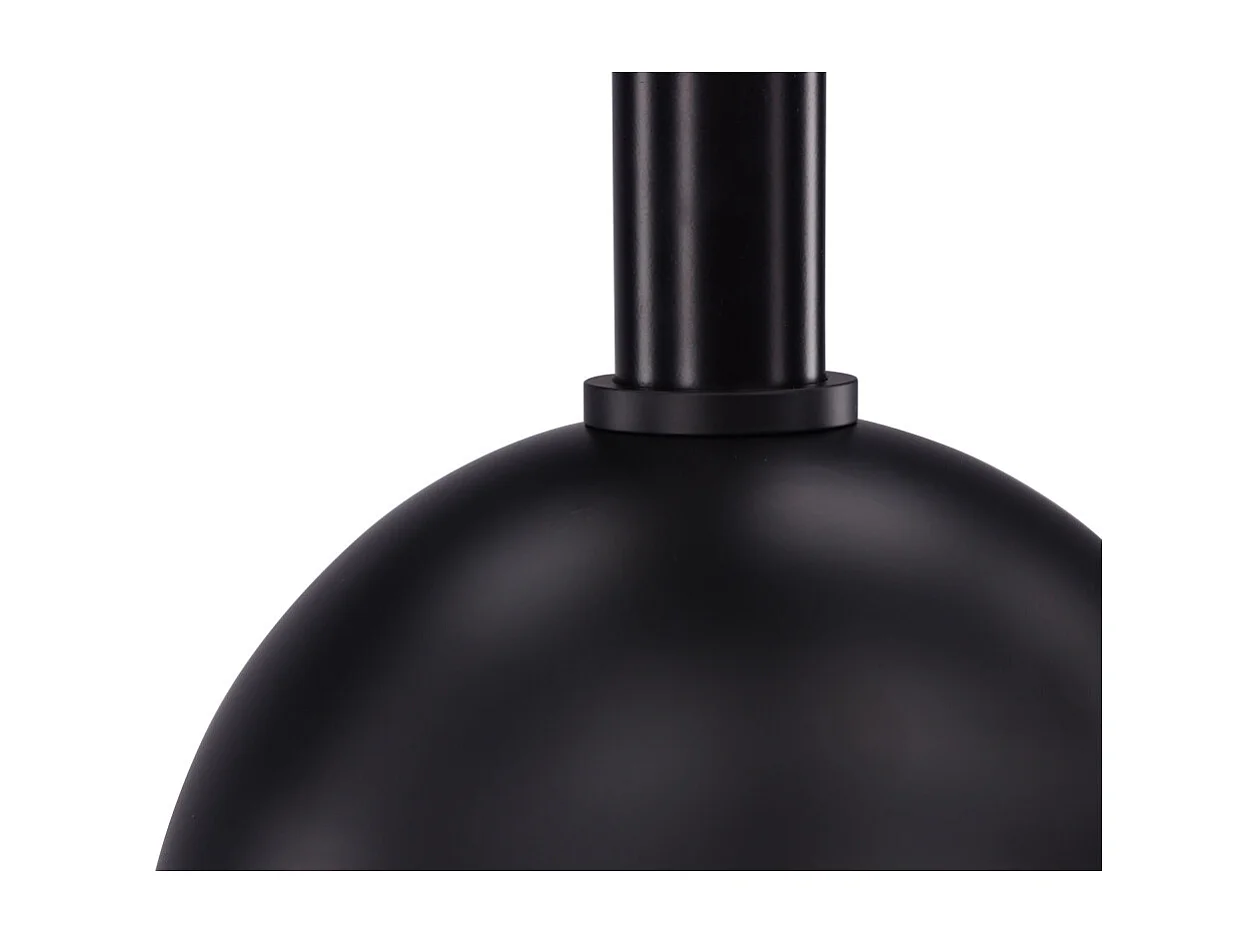 Narbonne verlichting hanglamp 25x25x22,5cm zwart.