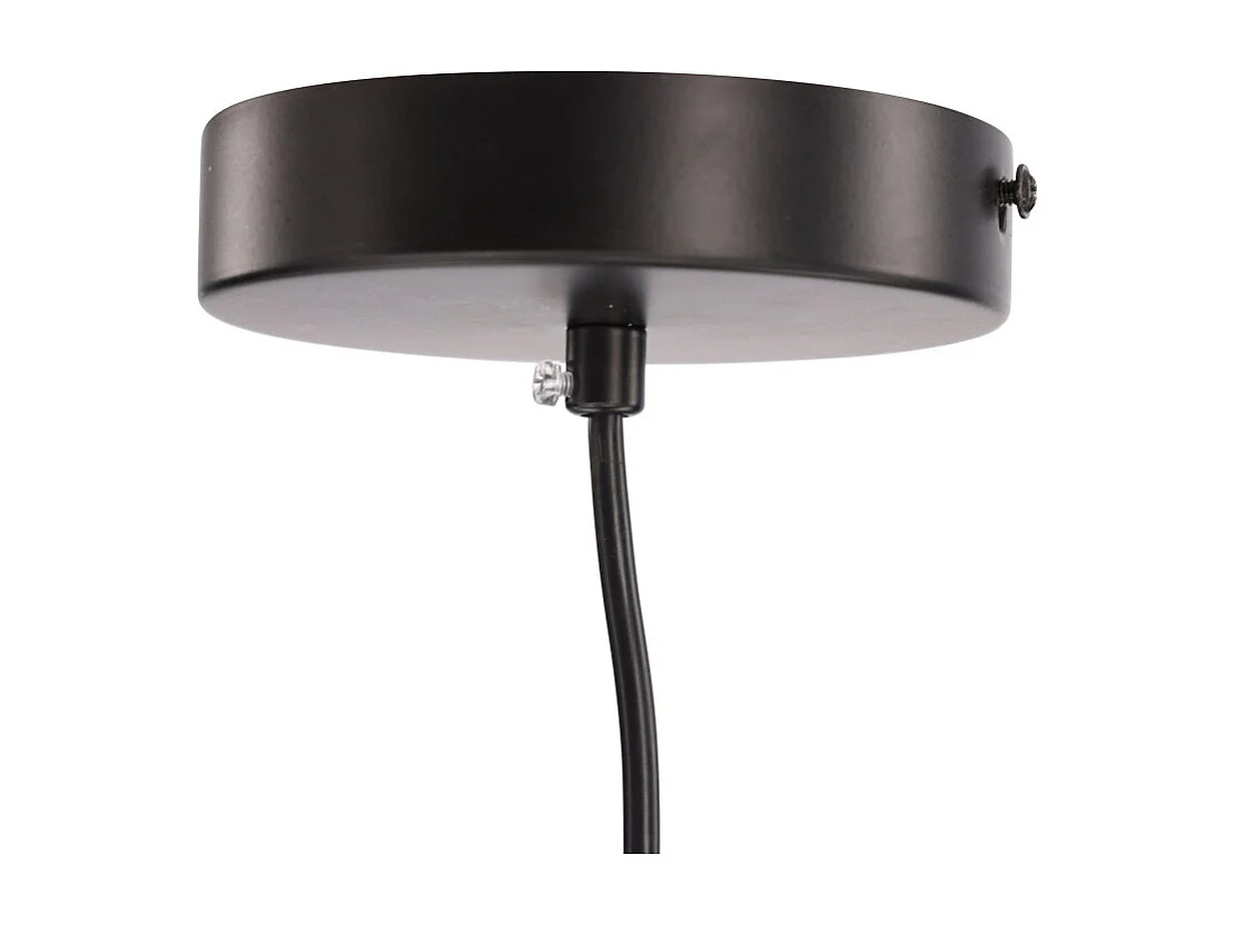 Narbonne verlichting hanglamp 25x25x22,5cm zwart.