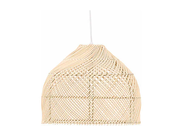 Brivela Beleuchtung Pendelleuchte 35x35x27cm natur.