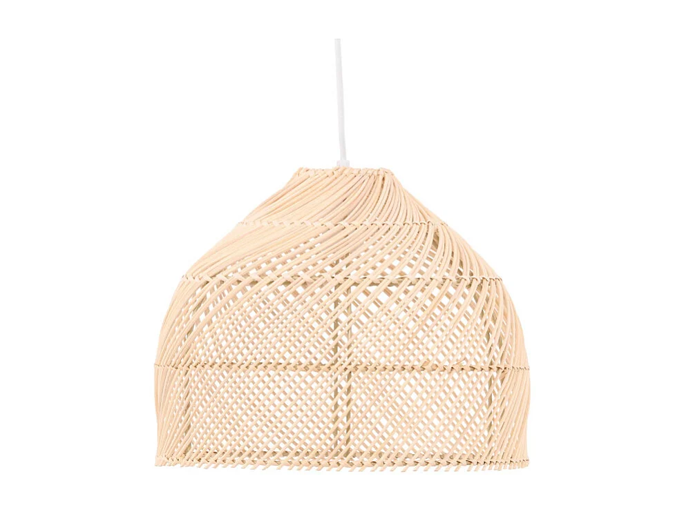 Lampe Suspension en Rotin "Brivela" 35cm Naturel