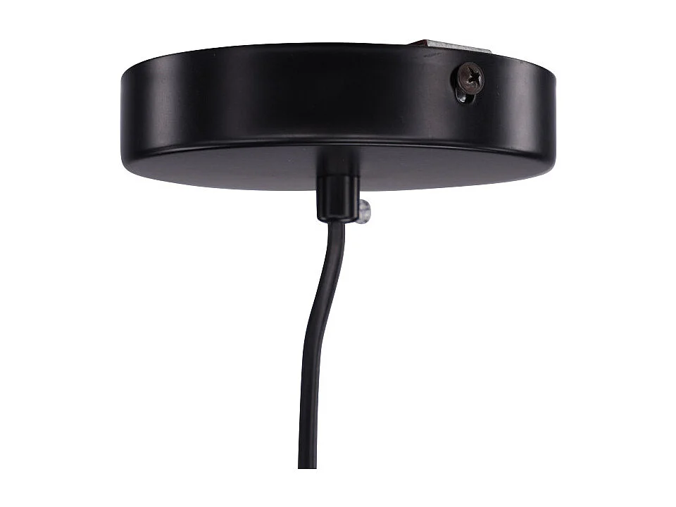 Lampe Suspension Déco "Valence" 48cm Noir