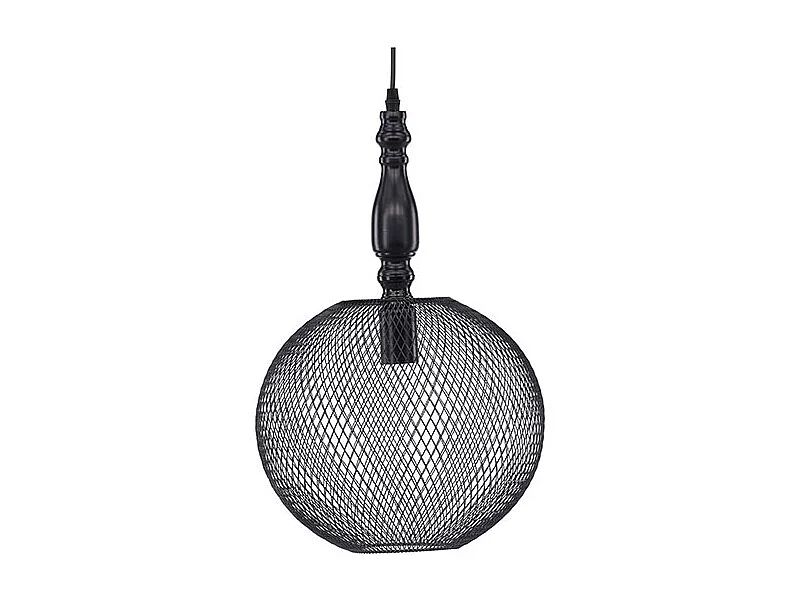 Valence verlichting hanglamp 30x30x48cm zwart.