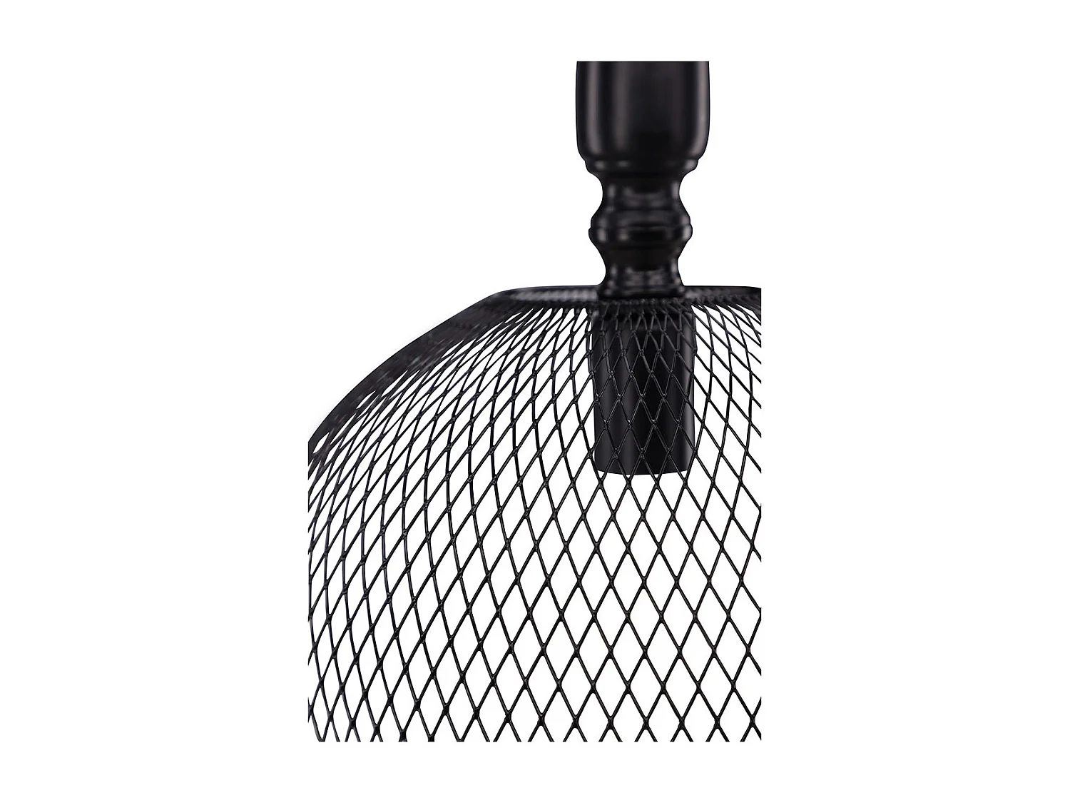 Valence verlichting hanglamp 30x30x48cm zwart.