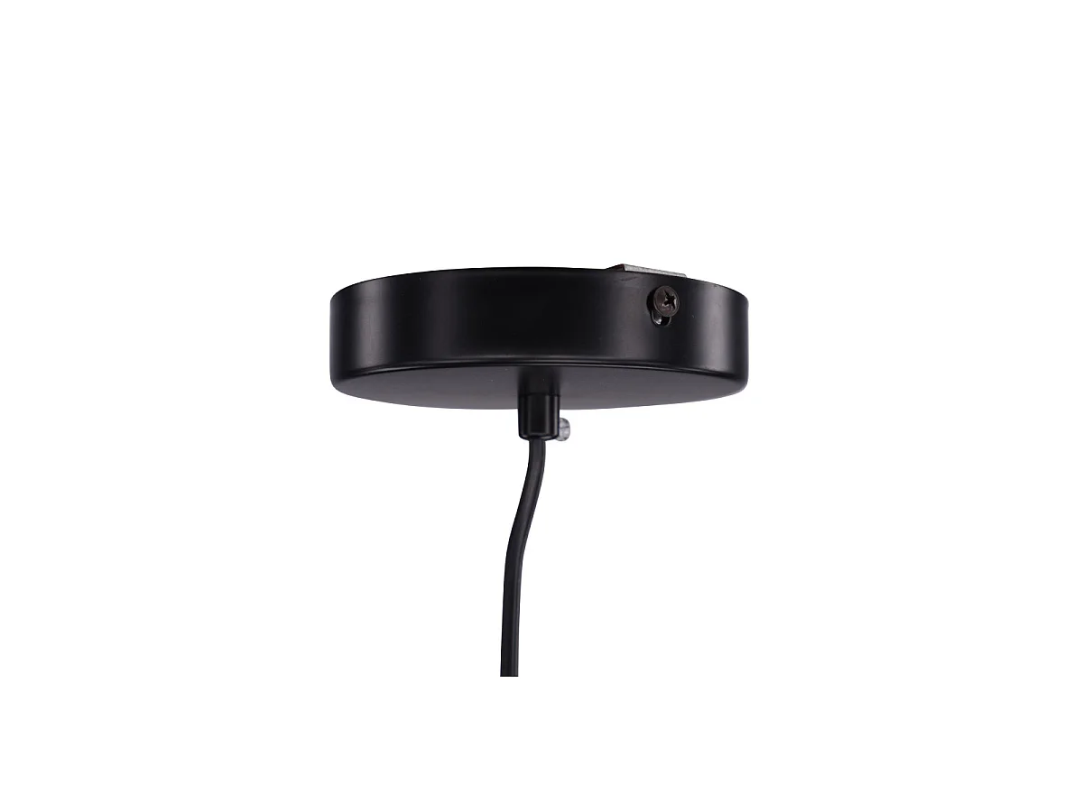 Valence verlichting hanglamp 30x30x48cm zwart.