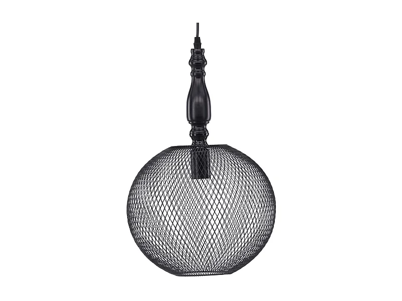 Valence verlichting hanglamp 30x30x48cm zwart.