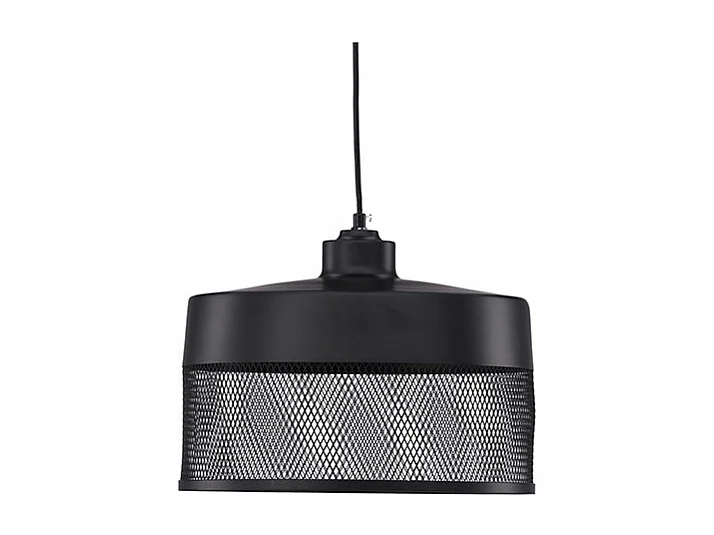 Lampe Suspension Design "Toulon" 33cm Noir