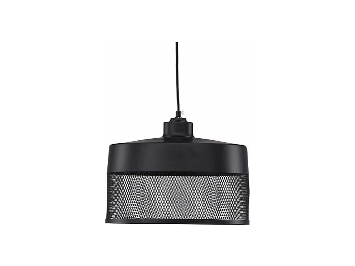 Lampe Suspension Design "Toulon" 33cm Noir