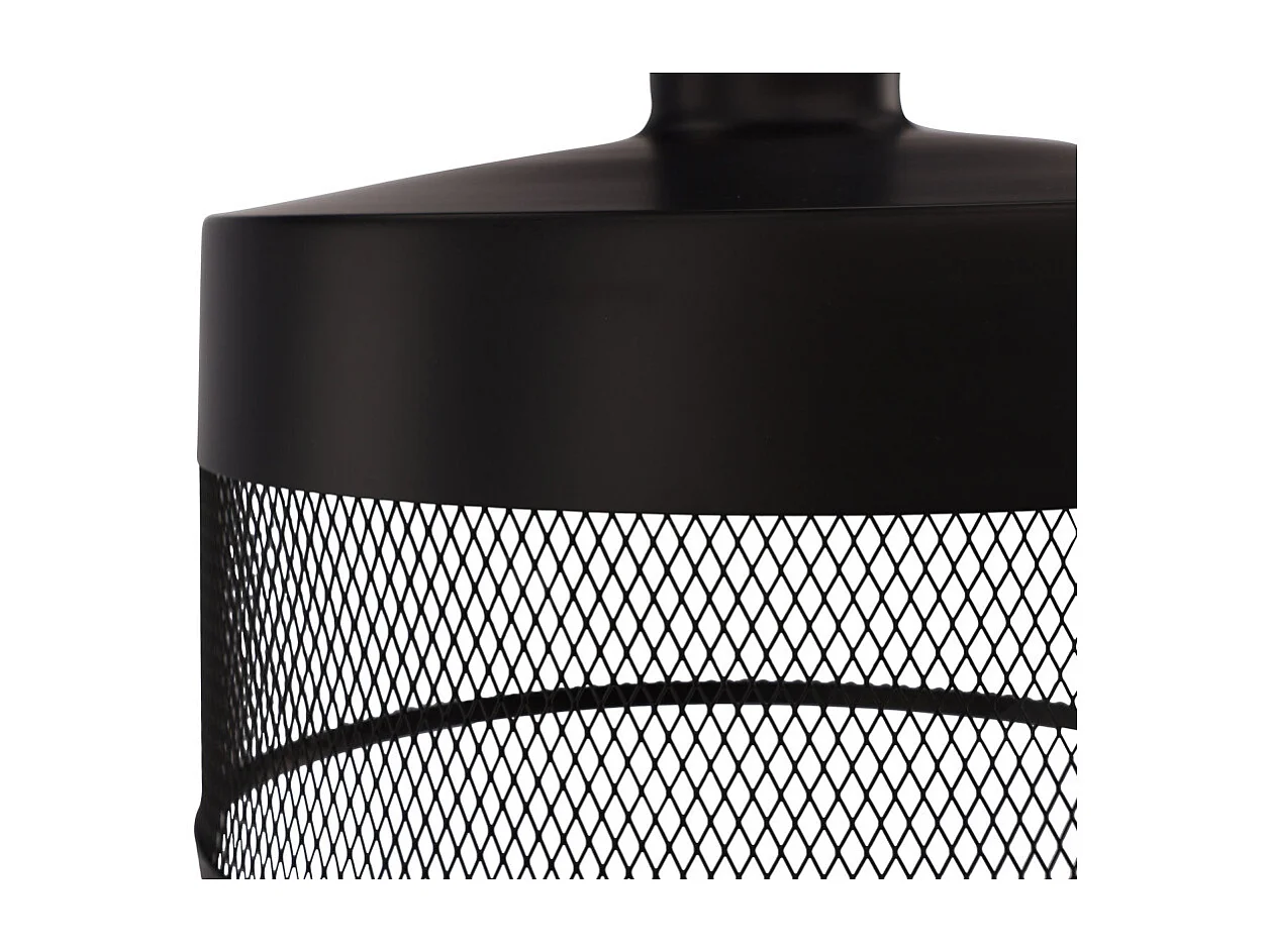 Lampe Suspension Design "Toulon" 33cm Noir