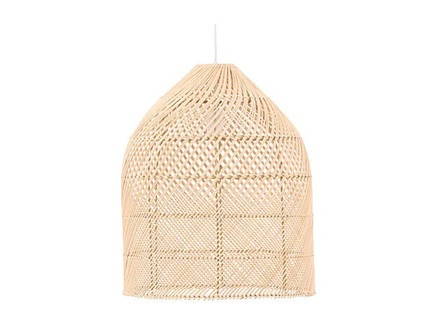 Brivela verlichting hanglamp 45x45x53cm naturel.