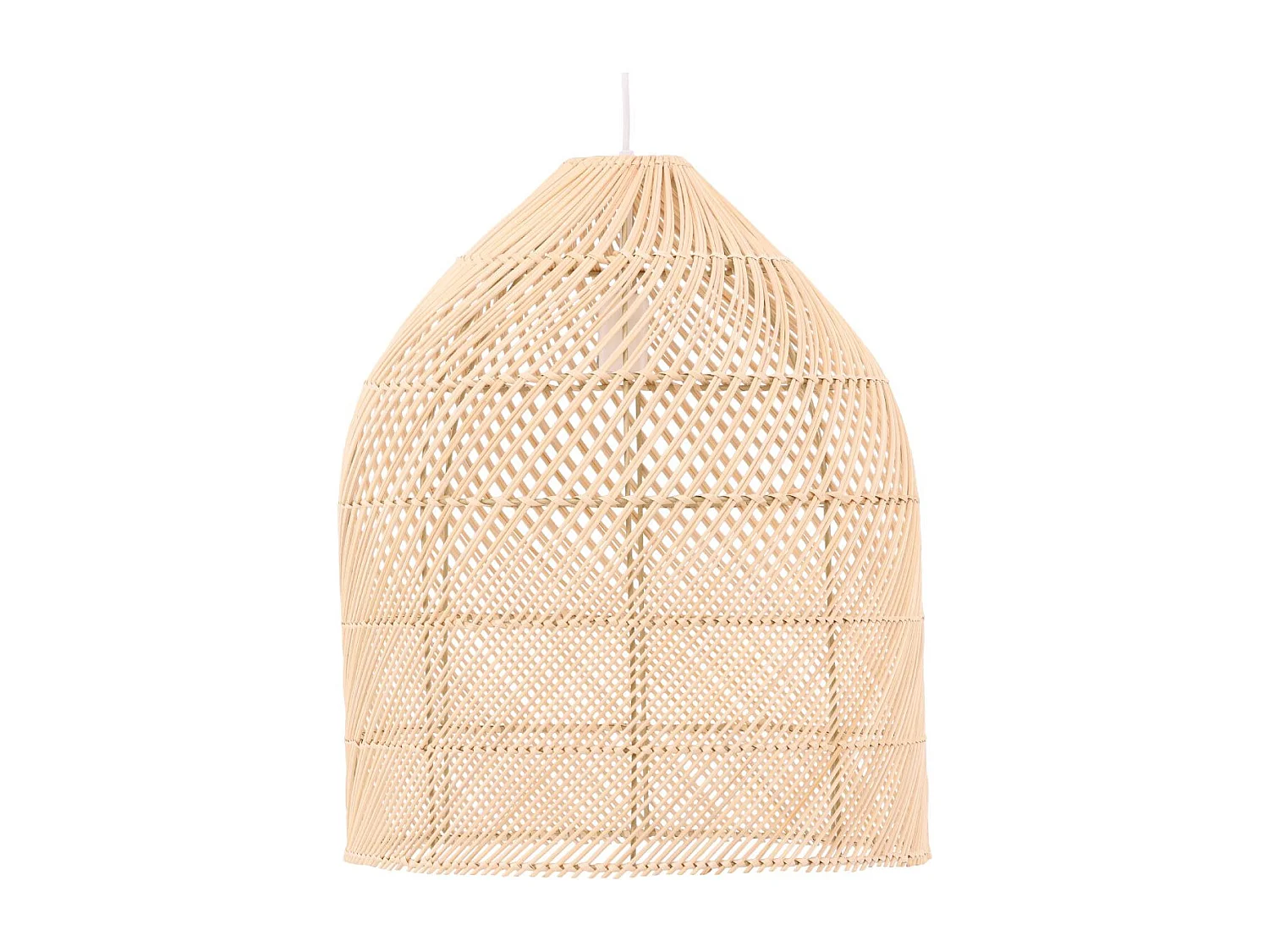 Lampe Suspension en Rotin "Brivela" 53cm Naturel