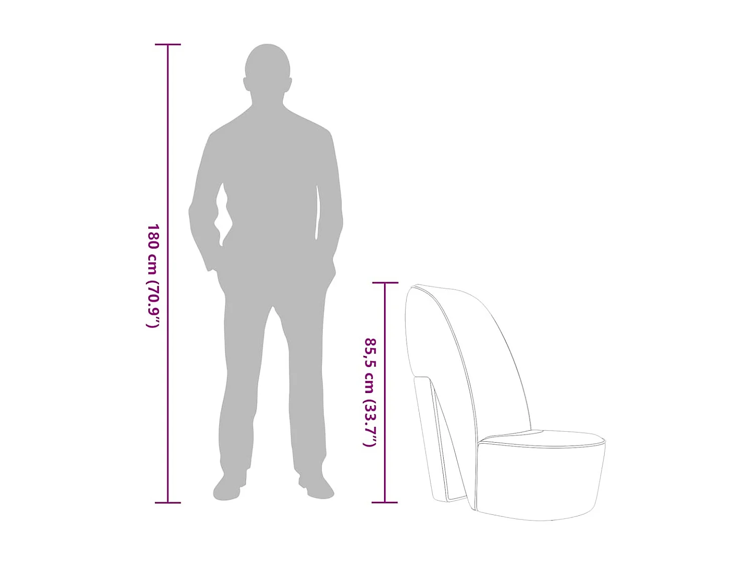 Poltrona a Forma di Scarpa con Tacco Alto in Velluto Rosso