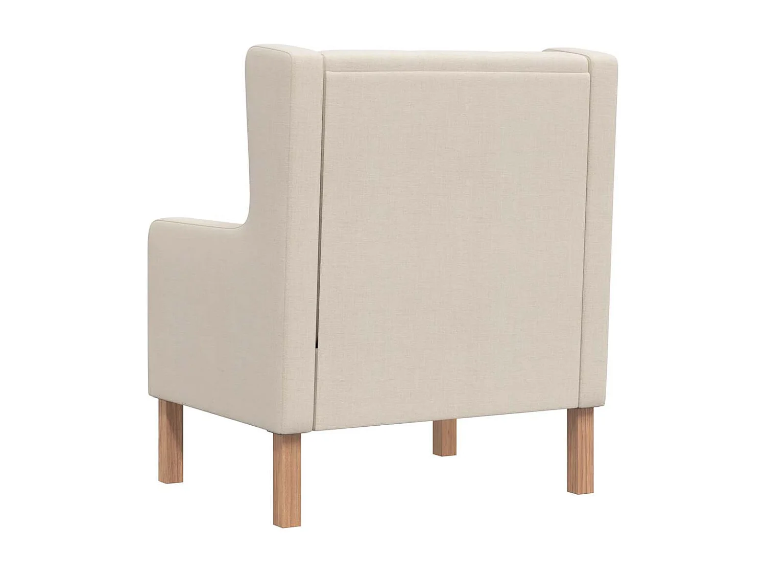 Sessel Cremeweiß Stoff