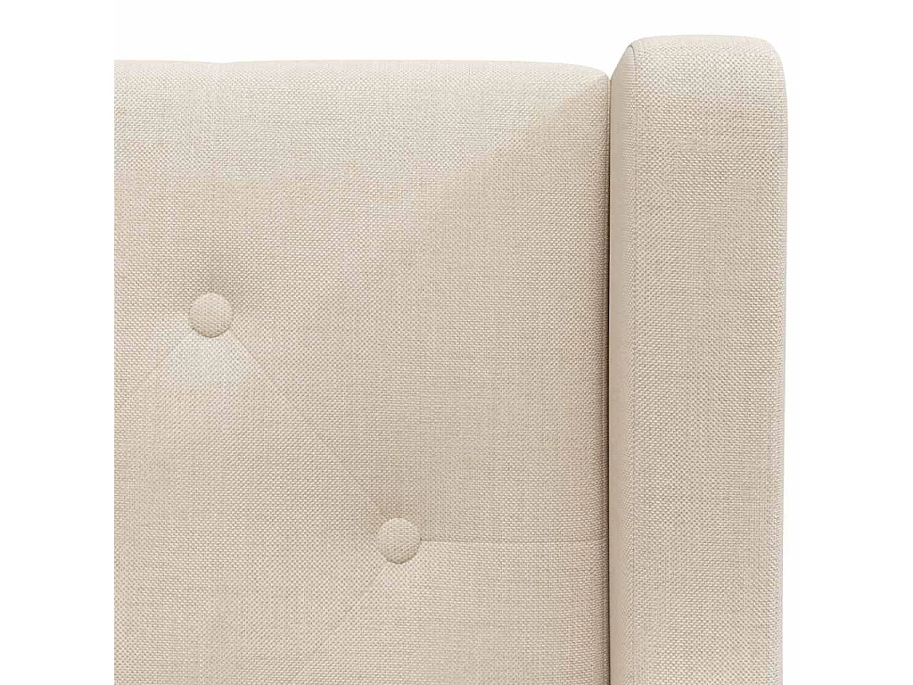 Sessel Cremeweiß Stoff