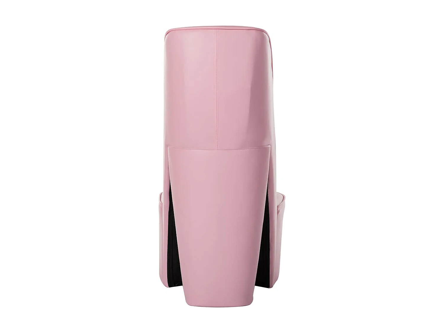 Stuhl in Stöckelschuh-Form Rosa Kunstleder