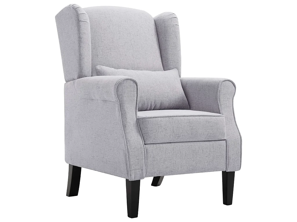 Sessel Hellgrau Stoff
