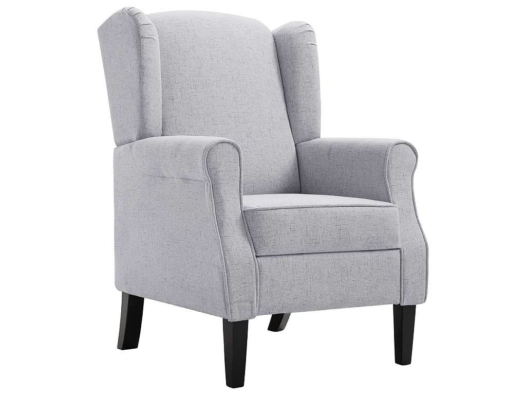 Sessel Hellgrau Stoff