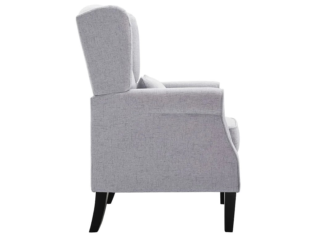 Sessel Hellgrau Stoff