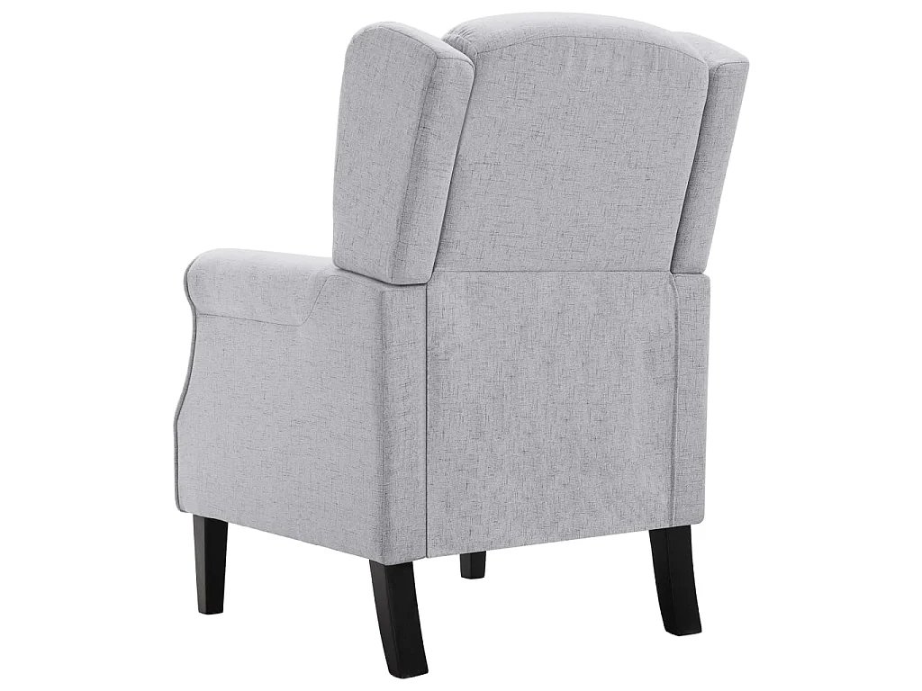 Sessel Hellgrau Stoff