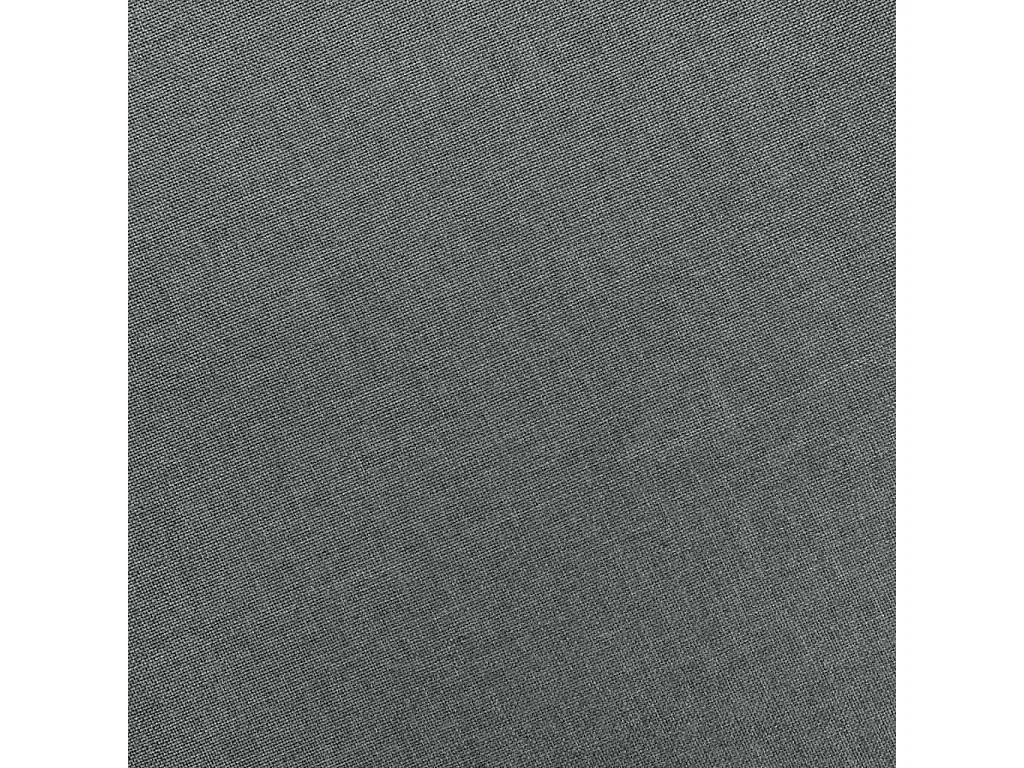 Fauteuil avec repose-pied Gris clair Tissu