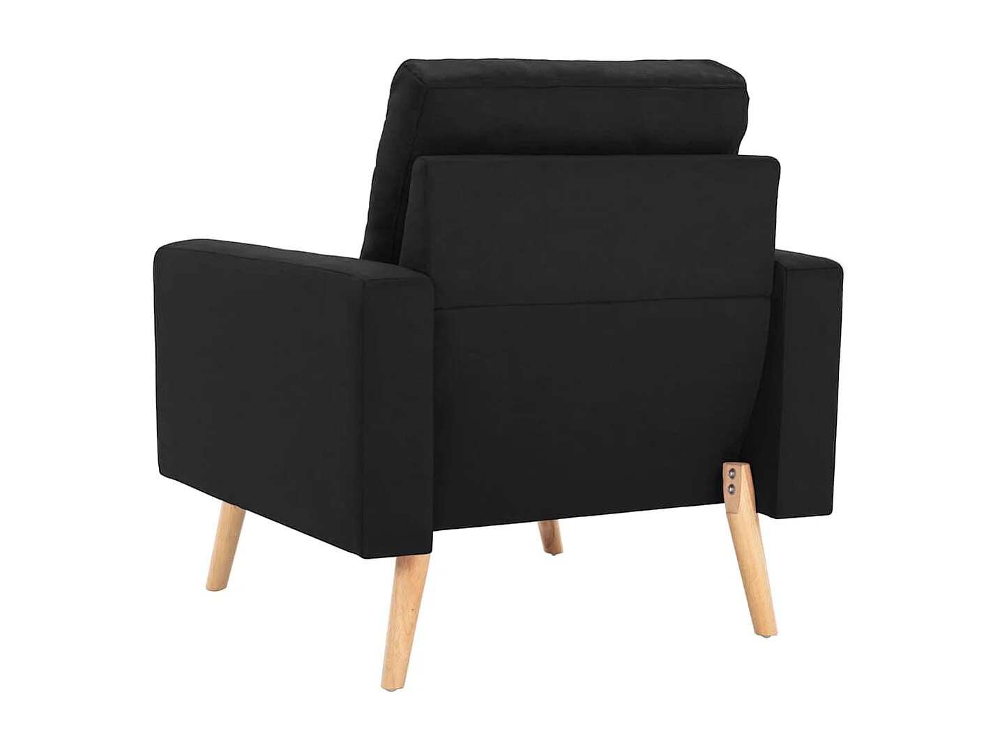 Sessel Schwarz Stoff