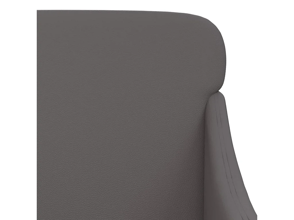 Fauteuil Gris 63x76x80 cm Similicuir