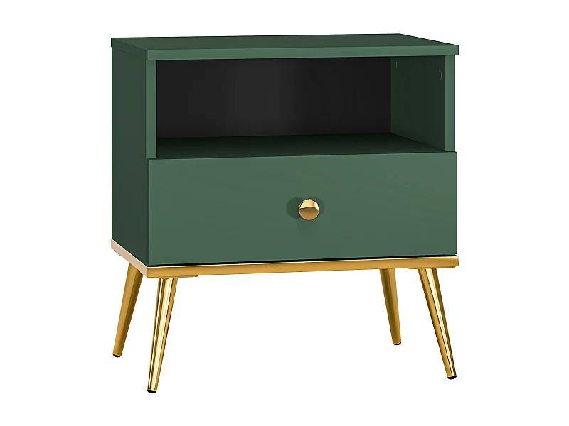 Table De Chevet FORT NS50 1D 50x34x53 Vert