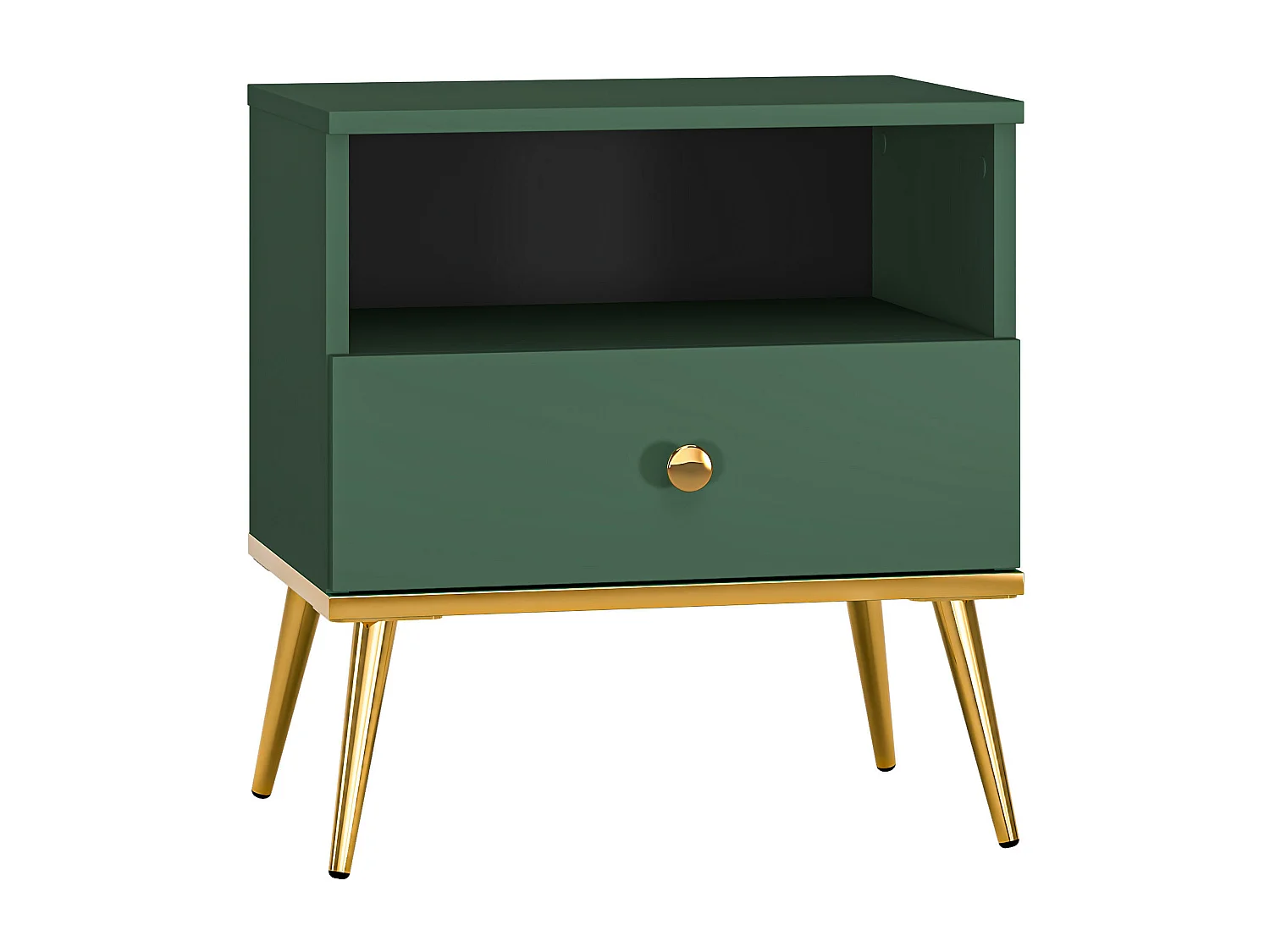 Table De Chevet FORT NS50 1D 50x34x53 Vert