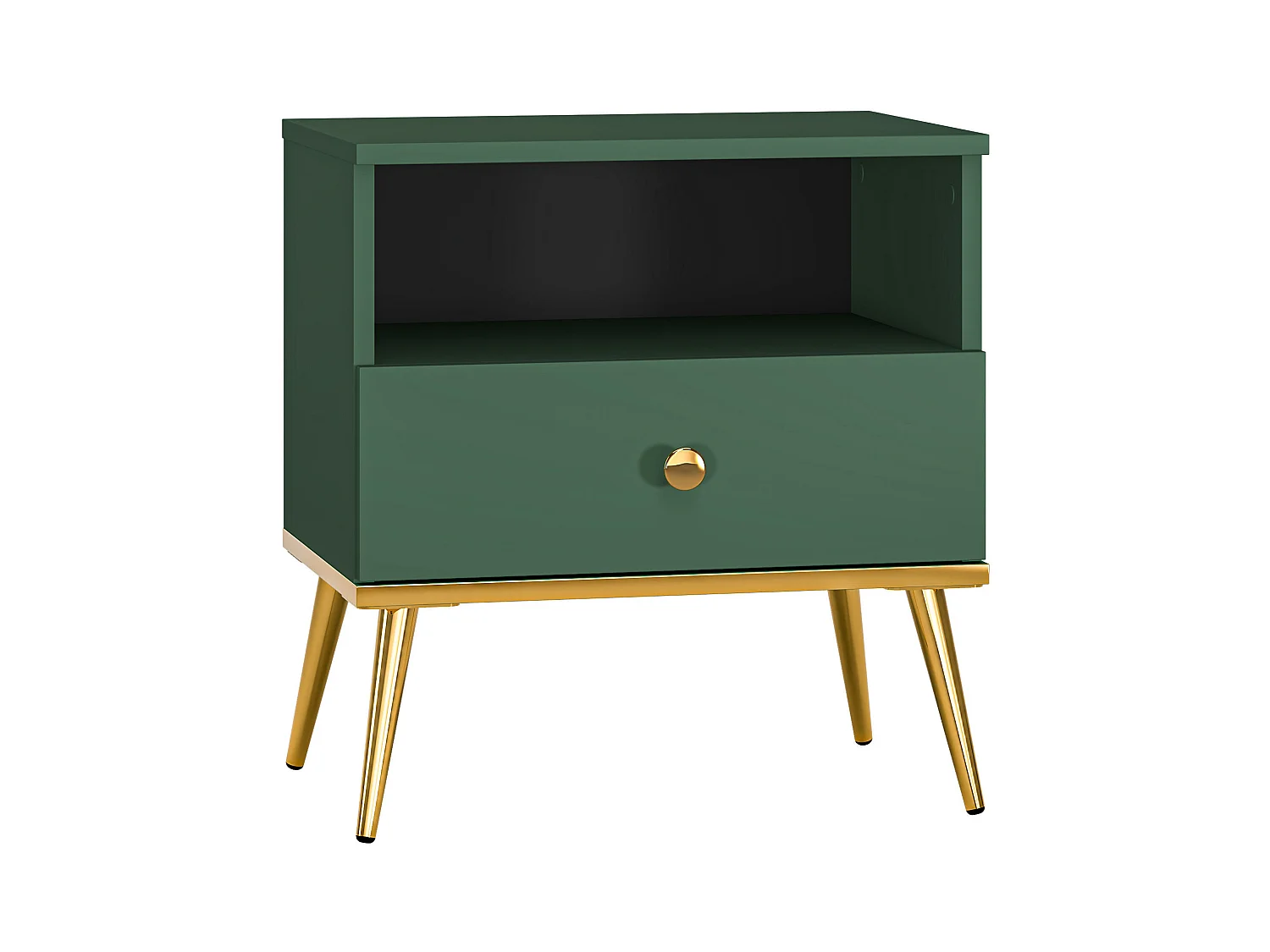 Table De Chevet FORT NS50 1D 50x34x53 Vert