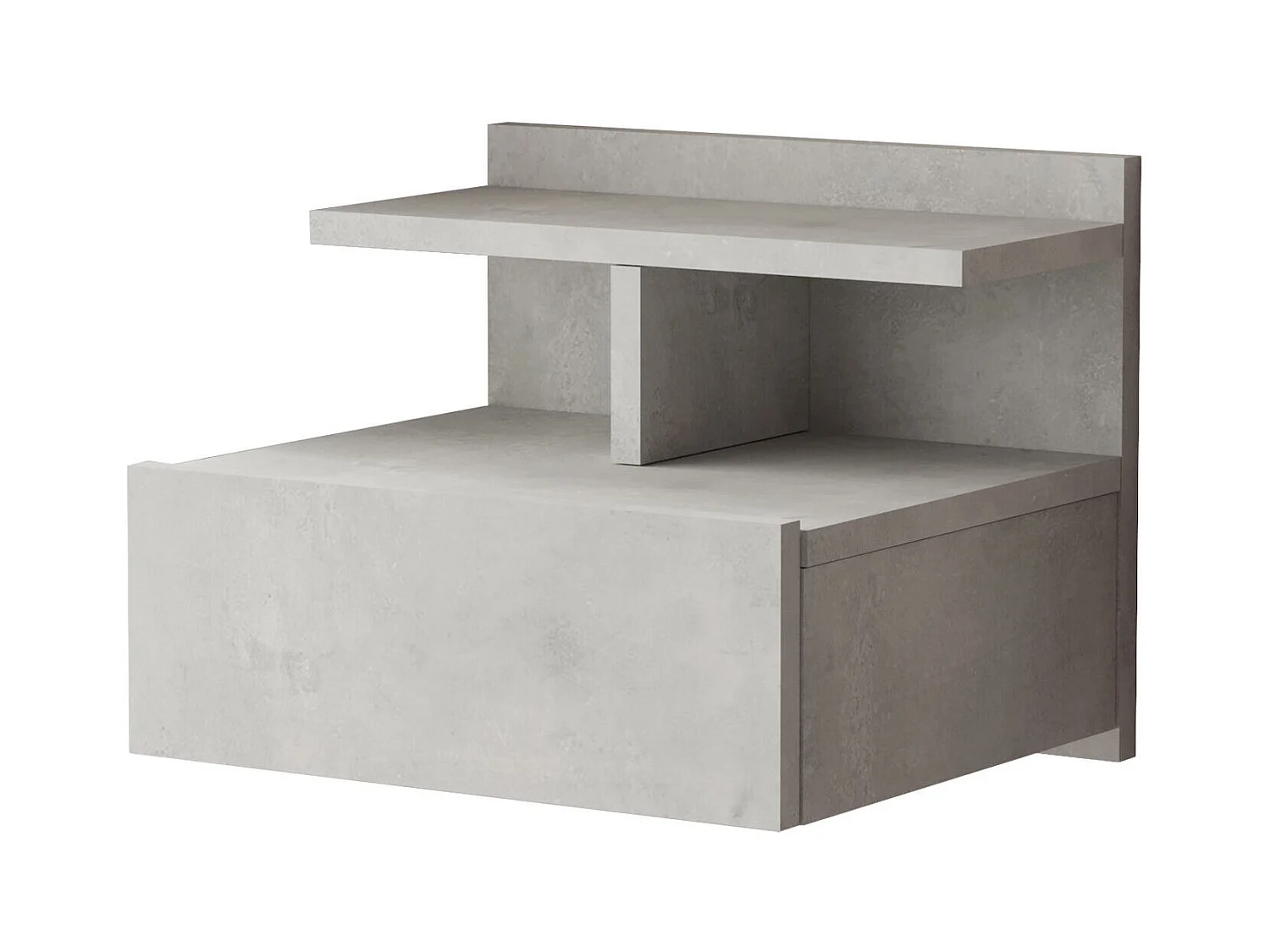 Table De Chevet LUVIO NS40 1D 40x36x32 Gris