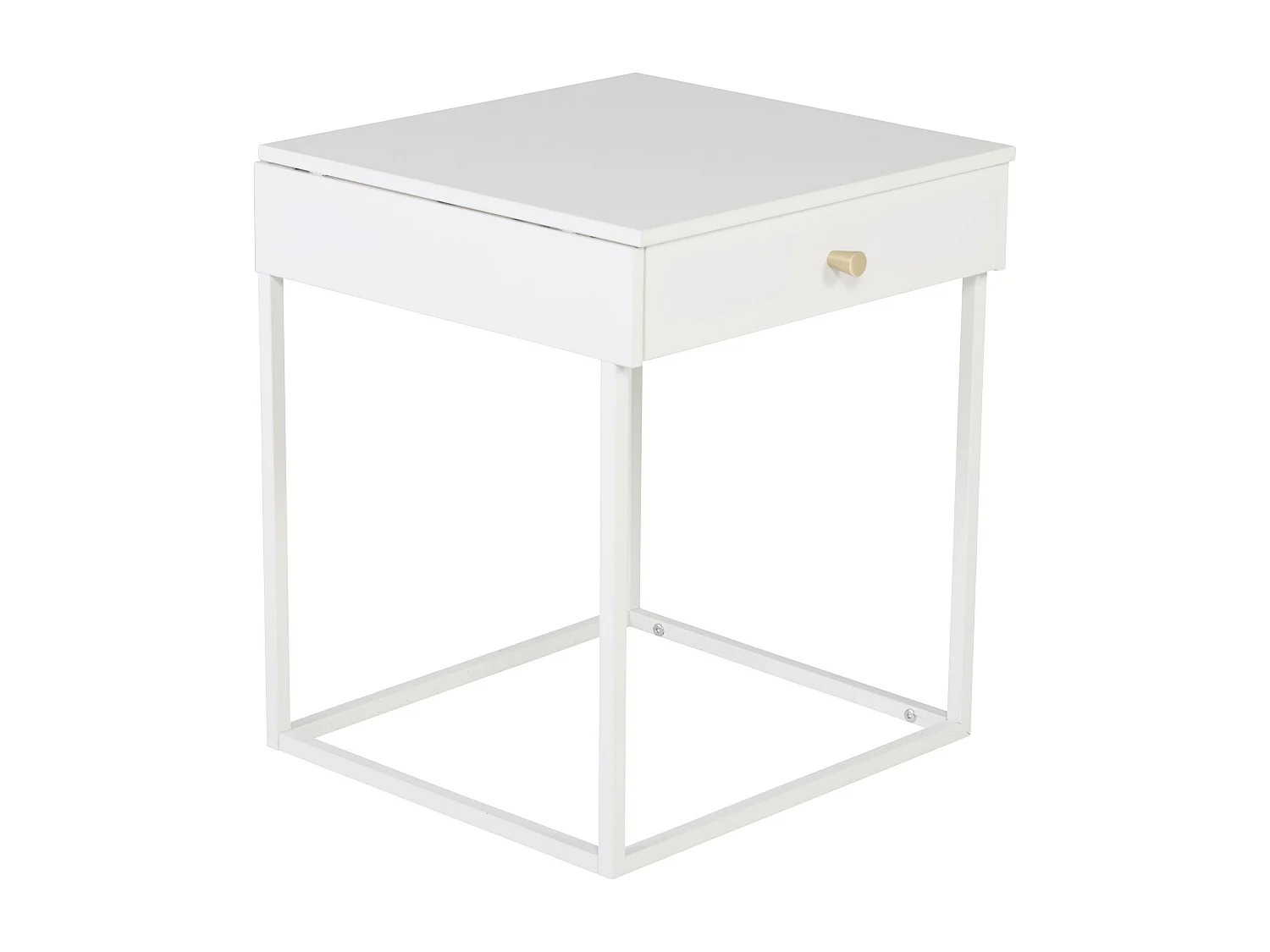 Table De Chevet BAKAL NS41 1D 41x43x50 Blanc