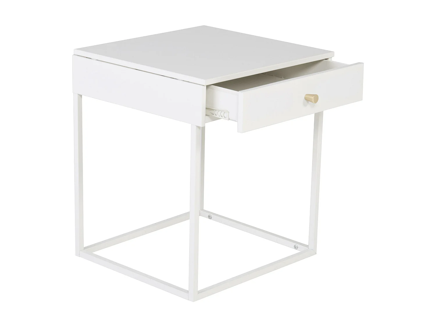 Table De Chevet BAKAL NS41 1D 41x43x50 Blanc