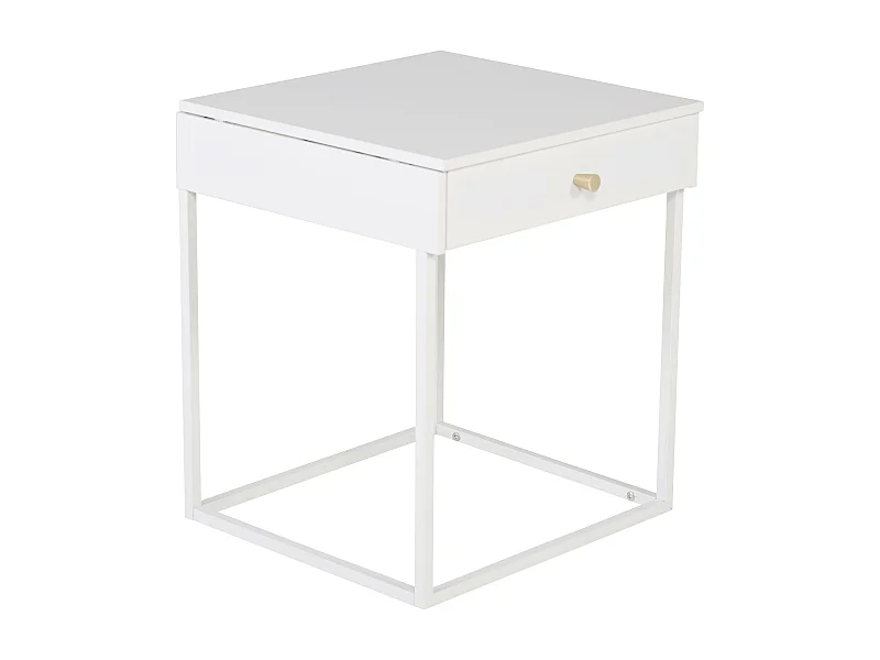 Comodino BAKAL NS41 1D 41x43x50 Bianco