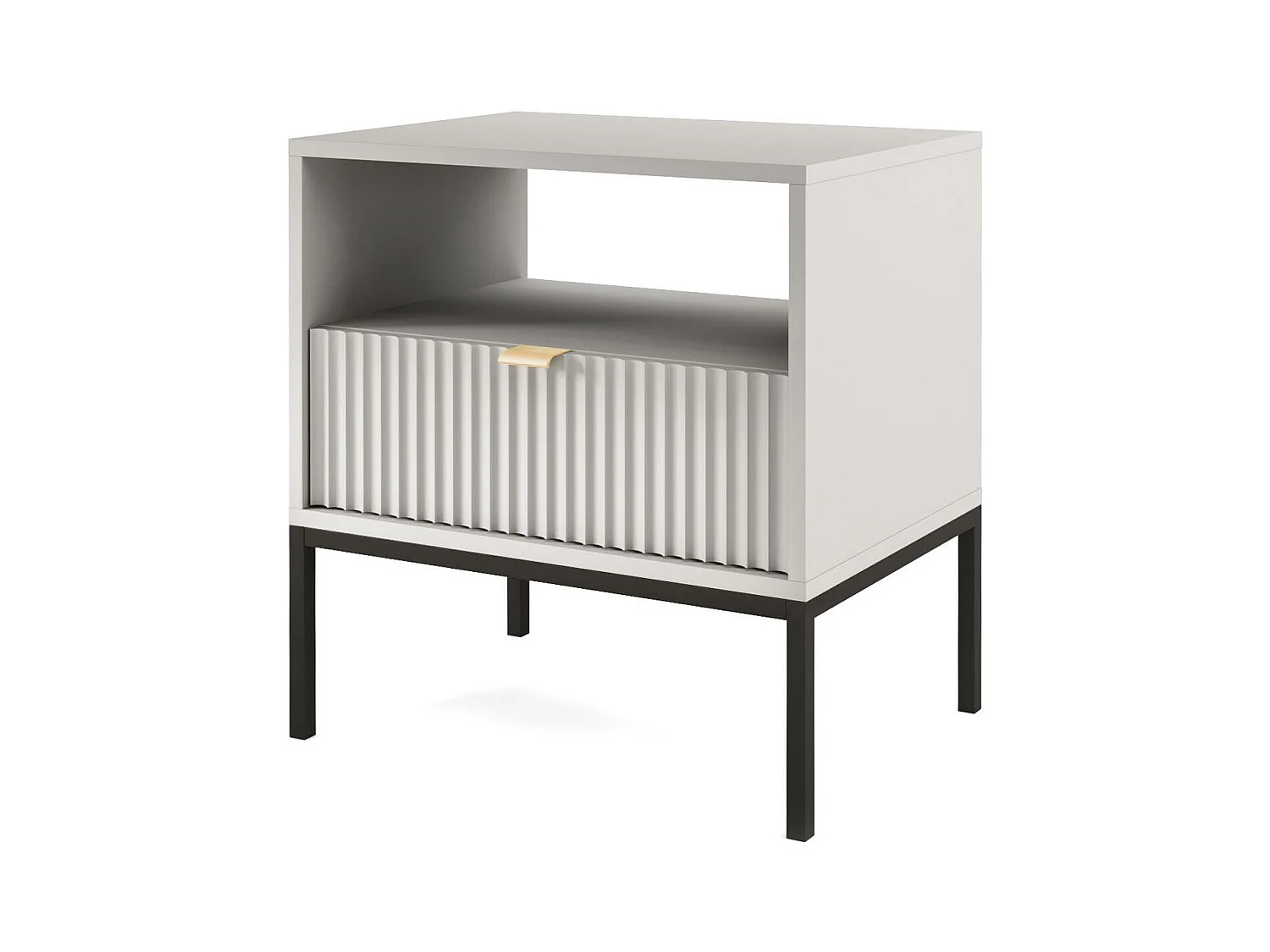 Nachtkastje AVON NS54 1D 54x39x56 Grijs