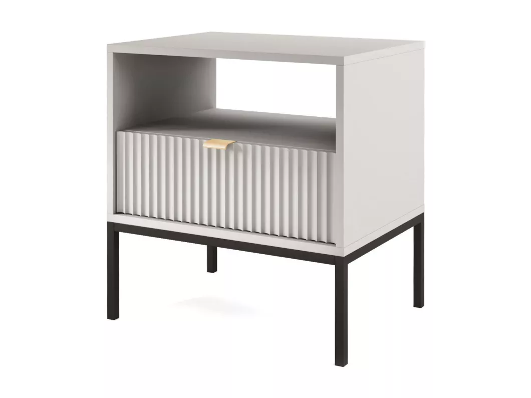 Kauf Unique Nachttisch AVON NS54 1D 54x39x56 Grau