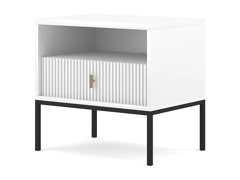 Mesa Cabeceira MAGGIORE NS54 1D 54x39x52 Branco