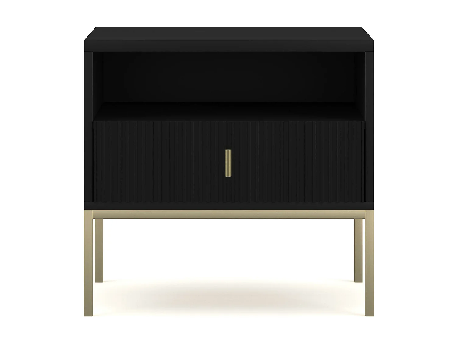 Nachtkastje MAGGIORE NS54 1D 54x39x52 Zwart